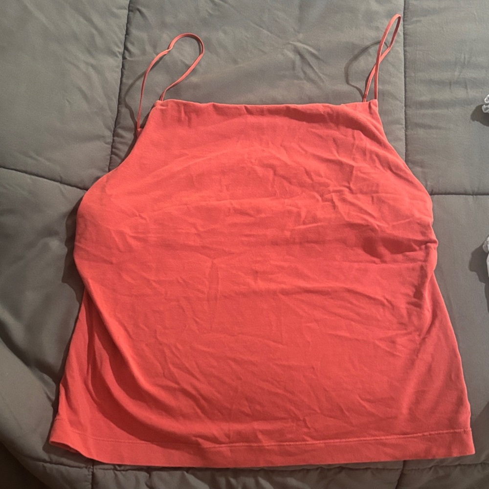 Vibrant Coral Women's Camisole Top